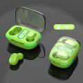 【FUPANG】TWS wireless Bluetooth handfree HiFi sound music gaming earbuds Noise waterproof earphones headset with charging case.