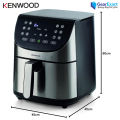 Kenwood HFM80 kHealthyFry Digital Air Fryer Rapid Hot Air Circulation.