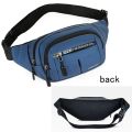 Outdoor Waist Bag Waterproof Waist Bum Bag Running Jogging Belt Pouch Zip Fanny Pack Mobile Phone Bag Chest Bag. 