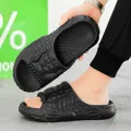 Crocodile Slippers For Men Beach Outdoor Sandals Indoor Soft Thick Sole Slides Casual Shoes Mens Flip-flops Home Slippers Slides. 