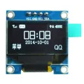 0.96" Inch OLED LCD Display 0.96" Inches DC 3-5V 4 Pin 12864 128x64 Pixel LCD Display Module IIC I2C Interface Communicate Module For Arduino Electronics Circuitry & Parts . 