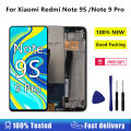 6.67 LCD For Xiaomi Redmi Note 9S LCD Display Touch Screen Digitizer Assembly For Redmi Note 9 Pro LCD Screen Replacement Parts. 