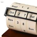 Rotating Perpetual Calendar for Tabletop Classroom Living Room.