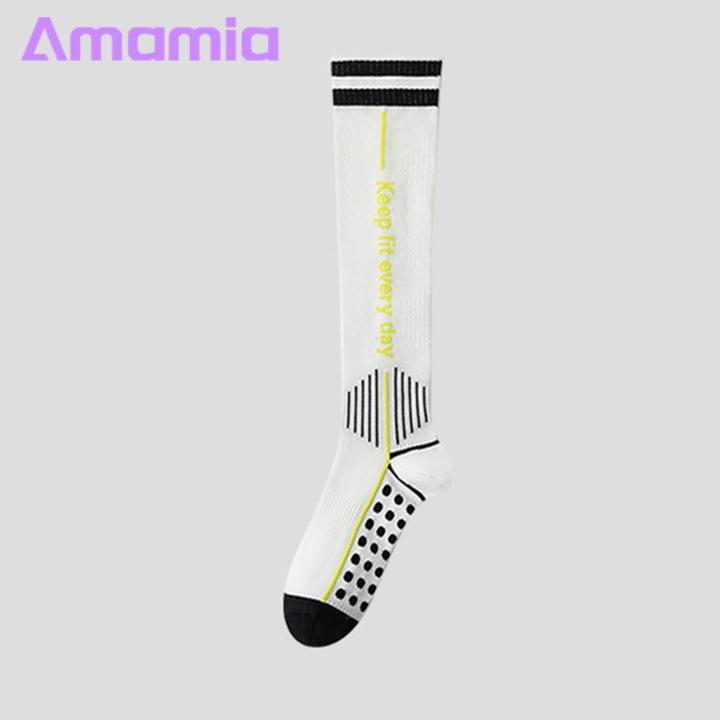 Anti-pilling%20Compression%20Socks%20Cozy%20Knee-length%20Winter%20Socks%20with%20Massage%20Soles%20for%20Women%20Anti-slip%20High%20Elasticity%20Warm%20Comfortable%20Yoga%20Stockings%20for%20Jogging%20Buyers'%20Favorite%20Compression%20Calf%20-%20Image%203