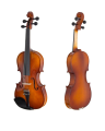 Cecilio CVN-300 Solid Wood Ebony Fitted Violin. 