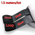Baiann 1M Strong Self adhesive Hook and Loop Fastener Tape nylon sticker adhesive with Glue for DIY 16/20/25/30/40/50mm.