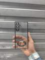 Samsung Galaxy S22 Ultra Cover - Soft Color Borders Logo Hole With Camera Protection Clear Back Case.