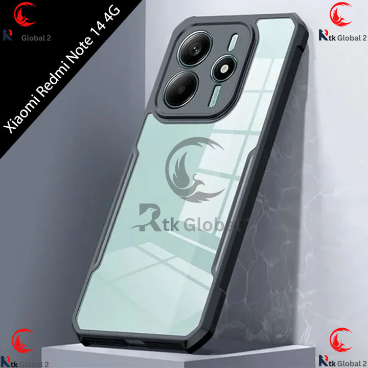 Silicone case For Xiaomi Redmi Note 14 4G // Case Soft Silicone Liquid Lens Protection Slim Back cover Phone Cases