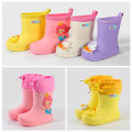 Star Chasing Foot 2022 New Three-dimensional Cartoon Children's Rain Boots Men's and Women's Rain Boots Water Rubber Shoes Spot One Piece. 
