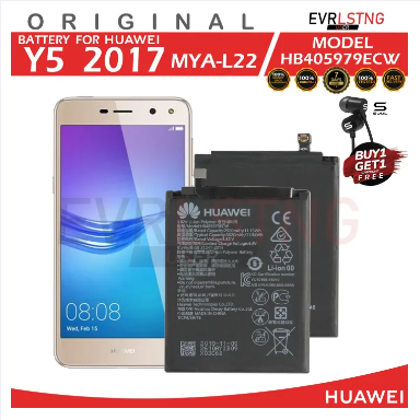 Huawei Y5 2017 MYA-L22 Battery Model HB405979ECW  Equipment Manufacturer Everlasting user 3020mAh