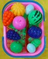 Play Food Toy cutting Fruit & Food cutter Set With Basket cooking Food play Kitchen Kits early Education Toys for Boys Girls.