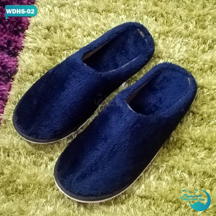 Navy Blue Color Winter Room Slippers || Winter Warm Room Slippers ||   Travel Khushi Soft Comfy Home Slippers For For Men & Women