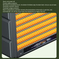 Vertical Space Heater PTC Ceramic Heating Fan Home Portable Electric Heater EU 220V-240V 1200W. 