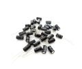10Pcs- 100uF 25V Capacitor RADIAL Electrolytic Capacitor 100uF Capacitors 25V 100uF Radial Polarized Aluminum 2 Pin Leads Electrolytic Capacitors. 