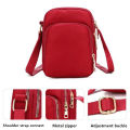 Women's Bag Waterproof Shoulder Bag Crossbody Zipper Mobile Phone Lady Female Multifunction Handbag Wrist Purse Womens' Pouch. 