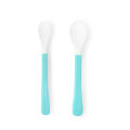 Children's cartoon tableware, baby eating spoons, household infant PP complementary food, cute little soup spoons, maternal and infant products. 