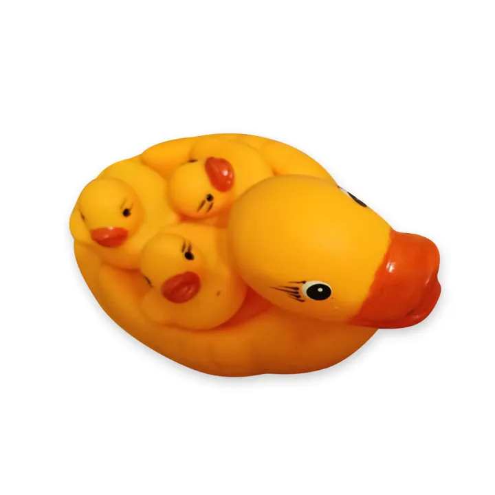4pcs-Floating%20Duck%20Bath%20Toys%20with%20Squeezing%20sound%20-%20Image%202
