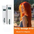 2023 Fashion Colors 100ml Hair Dye Cream Permanent Hair Coloring Pigment AmmoniaFree Lavender Purple Long Lasting Hair Paints. 