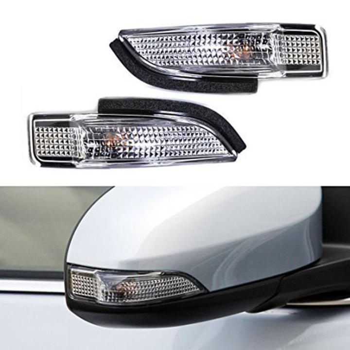 White LED Side Mirror Turn Signal Light – Fit For Toyota Camry Corolla, Universal
