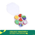 Fruits Shape Erasers - 7pcs box.
