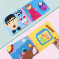 Montessori Toddlers Busy Board 3D Baby Story Cloth Book For Children 2 3 Years Early Learning Education Toys Birthday Gifts SnowWhite. 