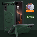 Phone case For infinix Hot 40 40i 50 60 Pro Plus Smart 8 Zero 30 Back cover Light Luxury Leather Texture Compatible with Wireless Magnetic Accessories Versatile Bracket Cover cases.