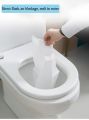 10Pcs/Pack Biodegradable Travel Disposable Toilet Seat Covers – High-Quality Paper Travel Toilet Cover for Hotel, Market, Airport, Airplane & Public Toilets Soluble eco friendly Toilet Mat. 