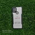 Infinix Hot 10 Transparent Black Shockproof Camera Protective Premium Quality Back Cover. 