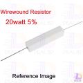 Wirewound Resistor 10 Ohm 20W 5%-2pcs. 