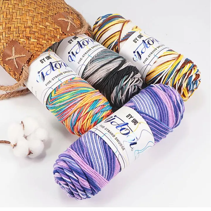 100g%20Soft%20Rainbow%20Color%20Cotton%20Yarn%20Tricot%20Fibres%20Thread%20Yarn%20Hand-woven%20Warm%20Scarf%20Sweater%20Sofa%20Cushion%20DIY%20-%20Image%208