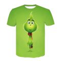 Summer men's T shirt Shrek 3d print funny t-shirts streetwear fashion hop round neck short-sleeved oversized t shirt.