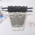 One-Piece Anti-Exposure Chest Block Women's Summer Lace Tube Top Anti-Running Light Patch Neckline Artifact Basic Thin. 