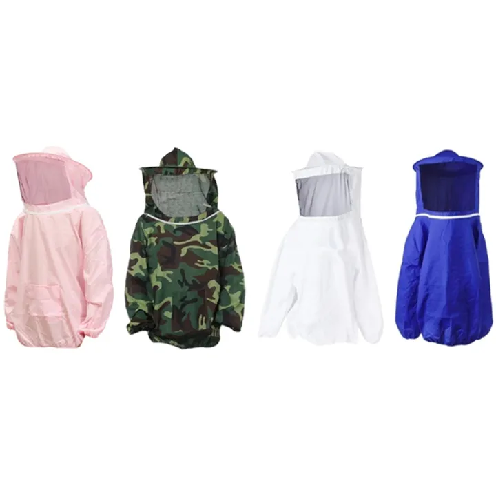 1%20Piece%20Beekeeping%20Suit%20Bee%20Clothes%20of%20with%20Hat%20Polyester+Cotton%20Anti-Bee%20Suit%20Farming%20Clothing%20Coverall,Blue%20-%20Image%203