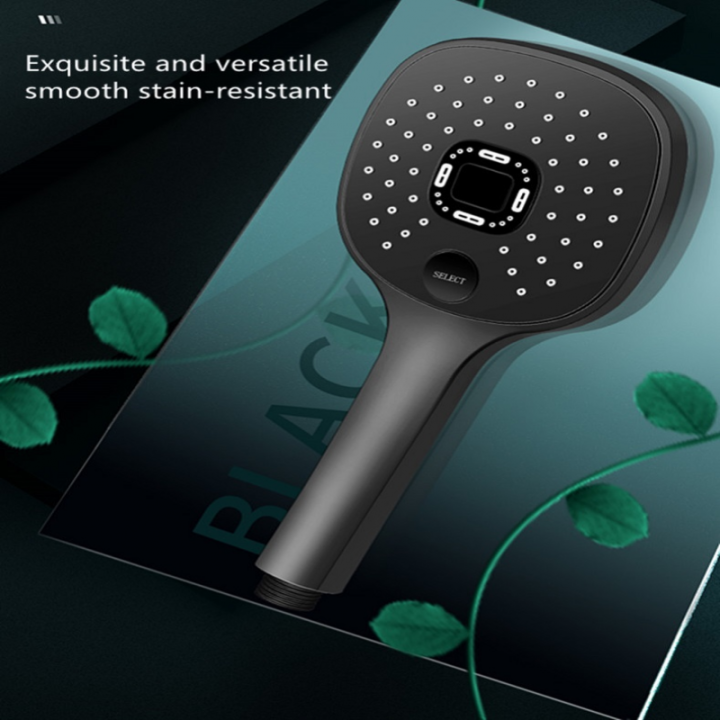 New Large Panel Rainfall Shower Head High Pressure Water Saving Big ...