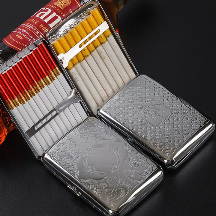 Metal%20Cigarette%20Case%20for%20Thick%20Cigarettes%20Flip%20Open%20Traveling%20Cigarette%20Box%20Hold%20Demoo%20-%20Image%203