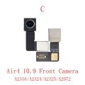 Small Front Camera For Ipad 9 10.2 A2602/3/4 Air4 10.9 A2316 A2324 Pro 9.7 Mini 5 A2124/16 Main Big Back Rear Camera Flex Cable. 