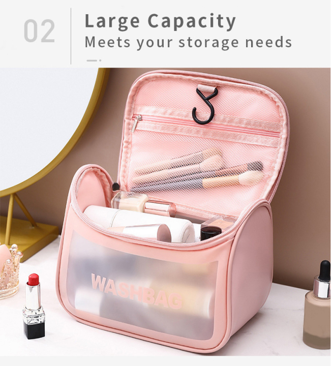 Waterproof%20Travel%20Makeup%20and%20Cosmetic%20Bag%20%20for%20Women%20Transparent%20Women%20Washbag%20Toiletry,%20Cosmetic%20Washbag%20Organizer%20PVC%20Handbag%20-%20Image%204