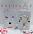 3 pin round plug,15 amp(1pcs) Multi Plug 15A 3-Pin Universal Socket Conversion Heavy Duty .. 