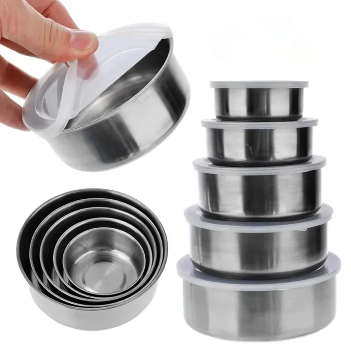 Stainless%20Steel%20Food%20Box%205%20Pieces%20With%20Food%20Grade%20Plastic%20Cover%20-%20Tiffin%20Box%20For%20Office%20-%20Image%202