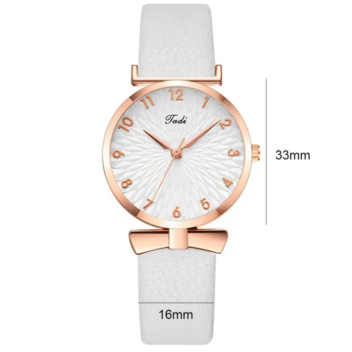 Elegant%20Classic%20Petal%20Pattern%20Luxury%20Leather%20Strap%20Ladies%20Quartz%20Watch%20Women%20Wristwatch%20Bracelet%20Wrist%20-%20Image%205