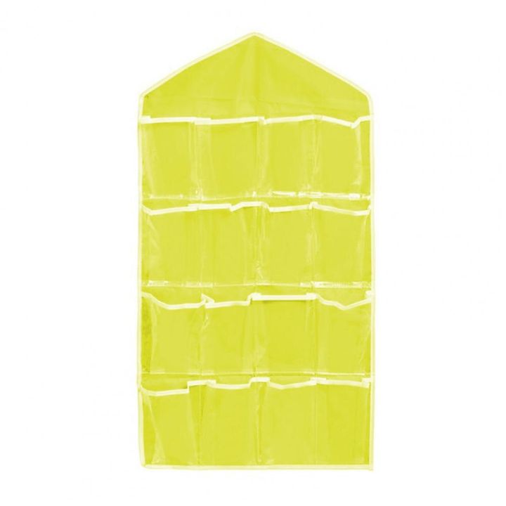 16%20Pockets%20Clear%20Hanging%20Bag%20Socks%20Tie%20Bra%20Underwear%20Rack%20Hanger%20Storage%20Organizer%20Foldable%20Wardrobe%20Wall%20Door%20Back%20Hanging%20Bags%20-%20Image%205