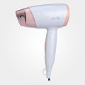 Kemei KM-3365_ Professional Foldable Hot and Cool Hair Dryer For Women-White. 