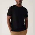 Unisex High quality 180 gsm Cotton solid Black and White T shirt for Man and women Preferble - Low Hassle and Maintanance. 