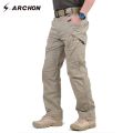 IX9 City  Cargo Pants Men    Pants Cotton Many ckets Stretch Flexible Man Casual Trousers XXXL. 