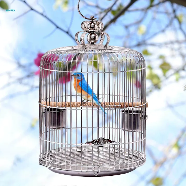 Hanging%20Cage%20with%20Feeder%20Bird%20Carrier%20Stainless%20Steel%20House%20Birdcages%20House%20for%20Budgies%2030cmx50cm%20-%20Image%204
