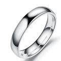 Silver Stainless Steel Finger Ring. 