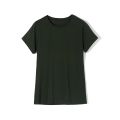 WOTWOY 2023 Summer Casual Solid Slim Fit T-shirts Women Cotton Basic T Shirt Female Knitted Tops Y2k Clothes Korean Fashion Tees. 