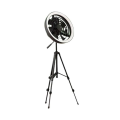 JISULIFE FA17 Outdoor Camping Ceiling Fan LED Light With Small & Large Stand- Time Square.