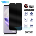 Anti spy Tempered Glass For VIVO V29e V27e V25e V25 V23 V23e V21e V21 V20 SE X70 X60 5G Pro iQOO 11 Z7 Z7x Privacy Protection Film. 