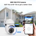 JOOAN 3MP PTZ IP Camera Color Night Auto Tracking CCTV IP WiFi Camera Security Camera Home Surveillance Camera Baby Monitor. 